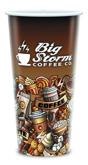 custom printed coffee cups