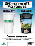 Custom Cup Flyer